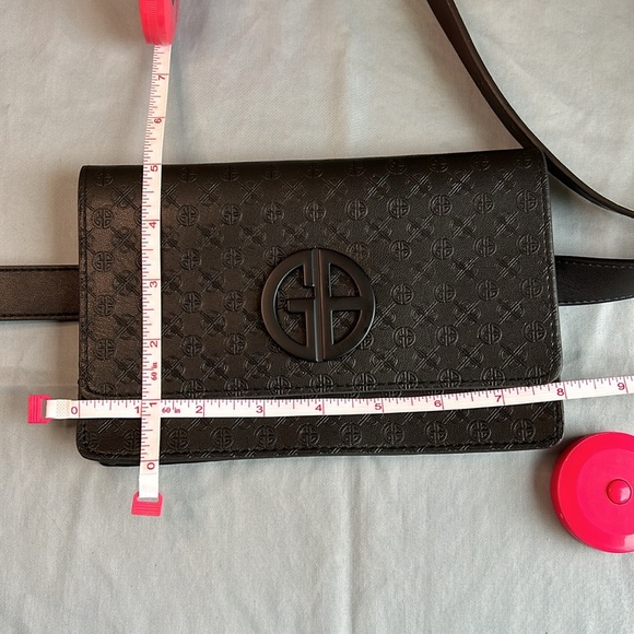 Gianni Bernini black buckle logo belt bag - Picture 7 of 8